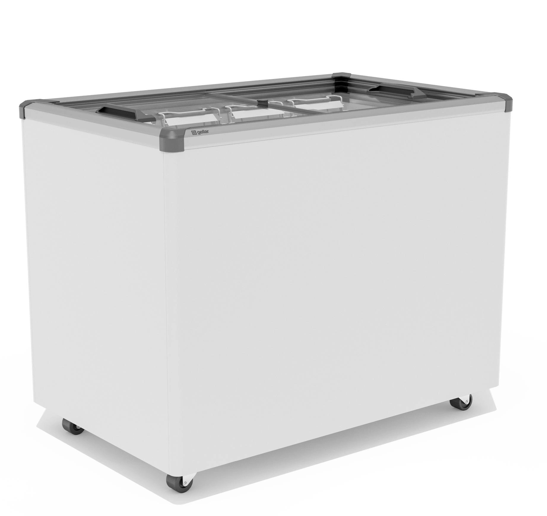 Ларь морозильный GELLAR FG 350 C серый v25