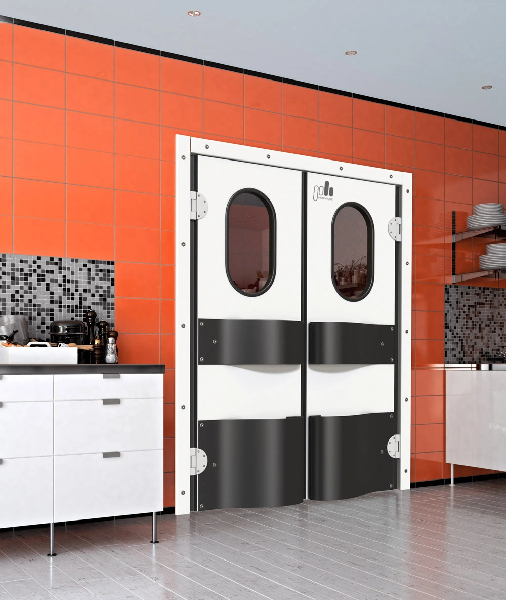 Дверь маятниковая двустворчатая «ПрофХолод» МД