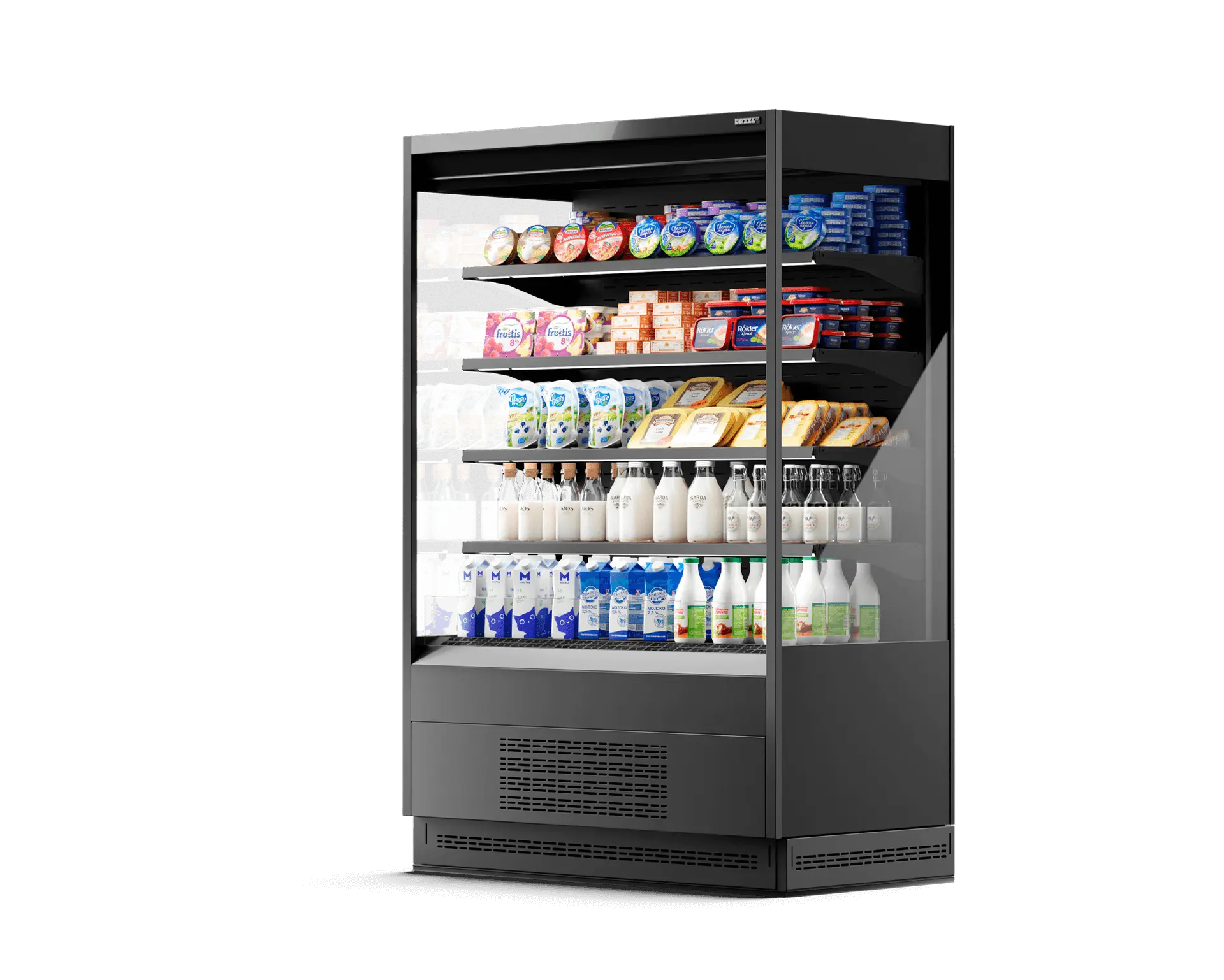 Горка холодильная Dazzl VEGA 080 H210 PLUG-IN 190 Горка холодильная Dazzl VEGA 080 H210 PLUG-IN 190