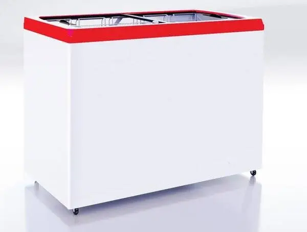 Ларь морозильный Italfrost СF 200 F (красный) с корзинами