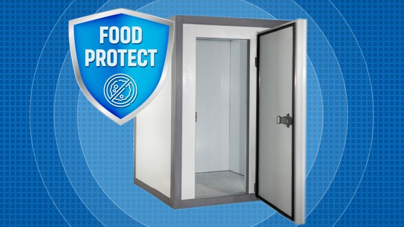 Антибактериальное покрытие FoodProtect в холодильных камерах Polair